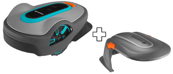 GARDENA Mähroboter SILENO life 1000 m² + Garage